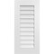 Ekena Millwork Vertical Surface Mount PVC Gable Vent: Non-Functional, w/ 3-1/2"W x 1"P Standard Frame, 16"W x 34"H GVPVE16X3401SN - alternate 1